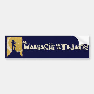 Mariachi auf dem Dach Autoaufkleber