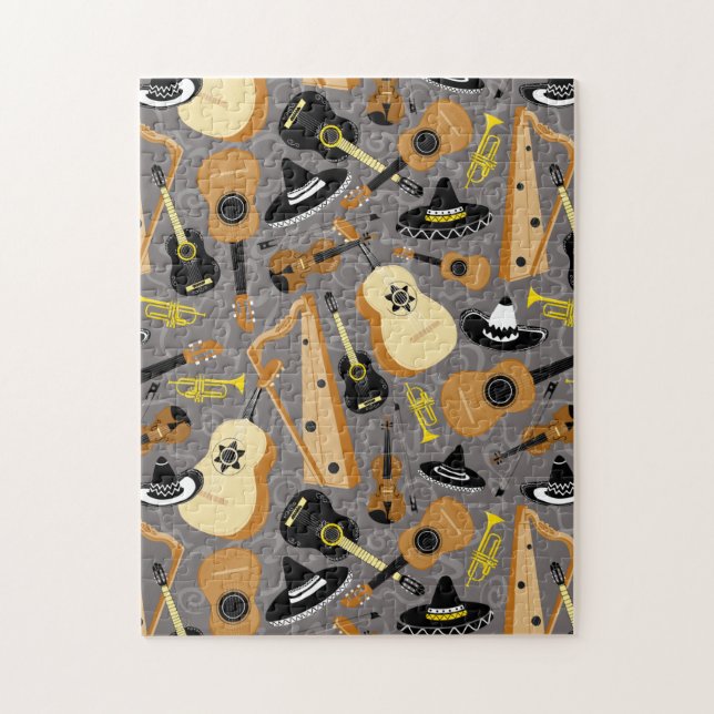 Mariachi Band Fun Puzzle (Vertikal)