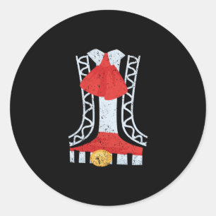 Mariachi Charro Cinco De Mayo Kostüm Runder Aufkleber