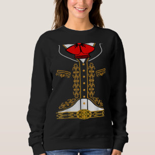 Mariachi Charro Cinco De Mayo Kostüm Sweatshirt