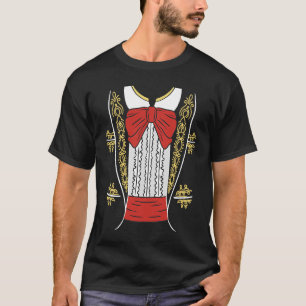 Mariachi Charro Cinco De Mayo Kostüm T-Shirt