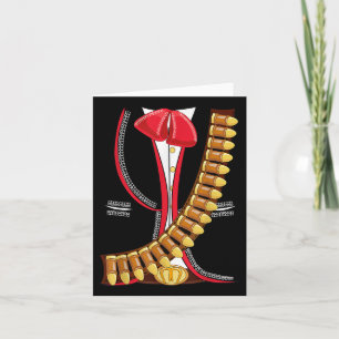 Mariachi Charro Mexican Cinco De Mayo Costume Shir Karte