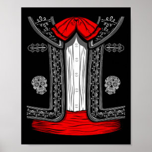 Mariachi Charro Mexican Cinco De Mayo Kostüm Poster
