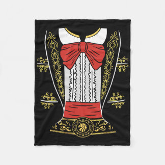 Mariachi Charro Mexican Costume For Cinco De Mayo  Fleecedecke