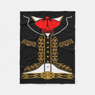 Mariachi Charro mexikanisches Kostüm für Cinco De Fleecedecke