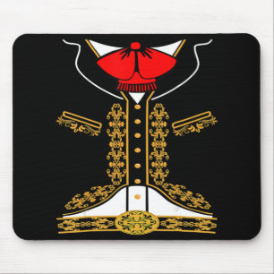Mariachi Charro Mexikanisches Kostüm für Cinco de  Mousepad