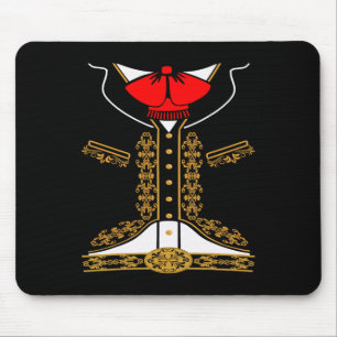 Mariachi Charro Mexikanisches Kostüm für Cinco de  Mousepad