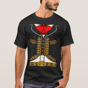 Mariachi Charro Mexikanisches Kostüm für Cinco de T-Shirt