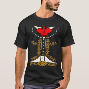 Mariachi Charro Mexikanisches Kostüm für Cinco de T-Shirt