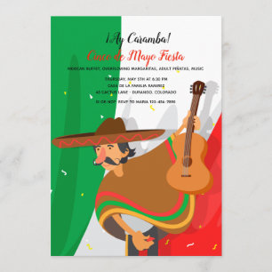 Mariachi Cinco de Mayo Einladung