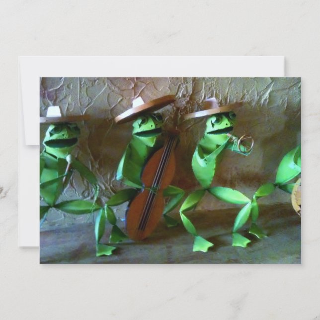 MARIACHI GONE WILL INVITATION EINLADUNG (Vorderseite)