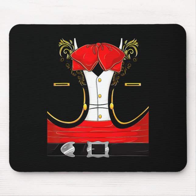Mariachi Halloween-Kostüm Charro Cinco De Mousepad (Vorne)