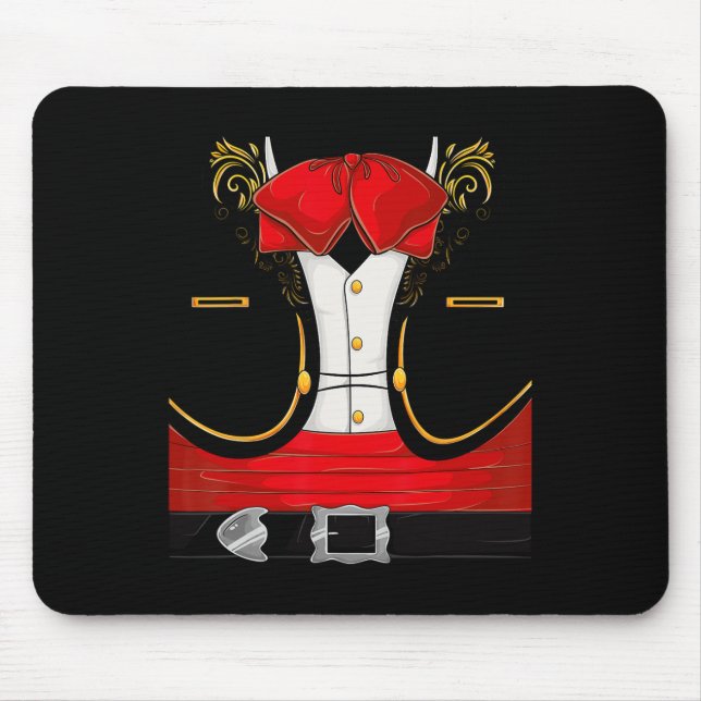 Mariachi Halloween-Kostüm Charro Cinco De Mousepad (Vorne)