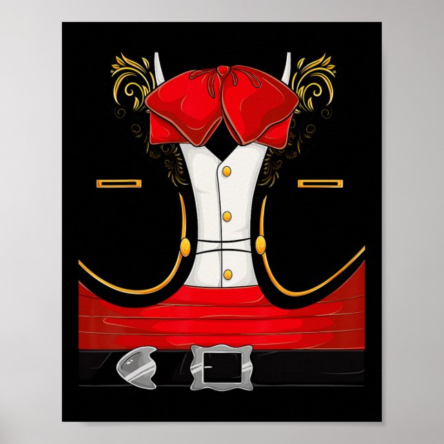 Mariachi Halloween-Kostüm Charro Cinco De Poster (Vorne)