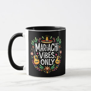 Mariachi Vibes Only Mexico Saxophone Music Lovers Tasse