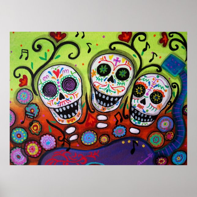 MARIACHIS TAG DES TOTEN POSTER (Vorne)