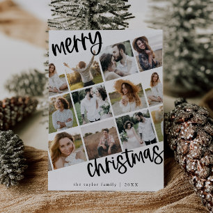 MARIAH Black Fun Family Multi Foto Weihnachten
