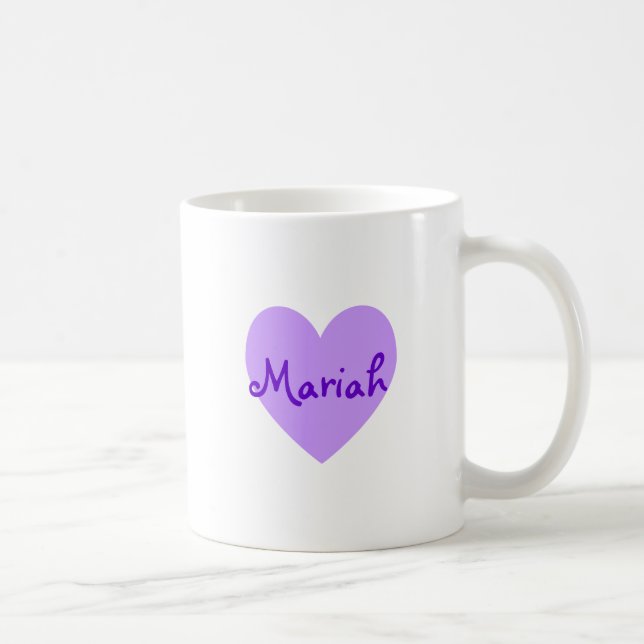 Mariah in Lila Kaffeetasse (Rechts)