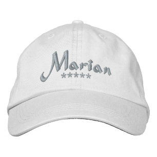 Marian Name Bestickte Baseballkappe