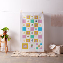 Marian Niedlich Saint Baby Quilt Squares