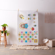 Marian niedliche Heilig-Baby-Steppdecken-Quadrate