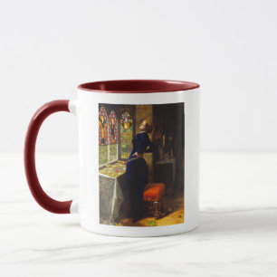 Mariana, c 1851 von Sir John Everett Millais Tasse