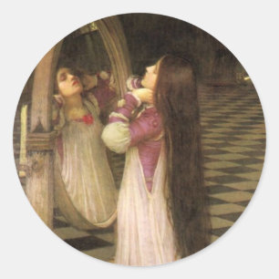 Mariana im Süden Runder Aufkleber