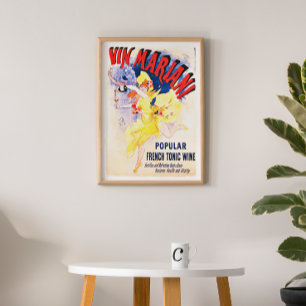 "Mariani Wine" Vintage französische Art-Deko Ad. P Poster