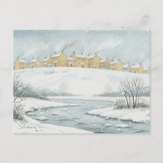 Marianna Pennsylvania Pa Scherer Art Collectible Postkarte (Vorderseite)