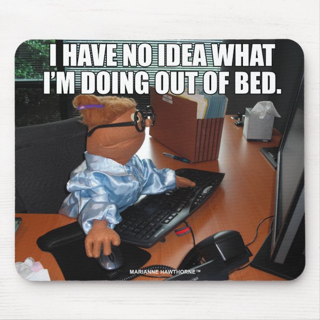 Marianne Hawthorne im Büro Mousepad (Vorne)