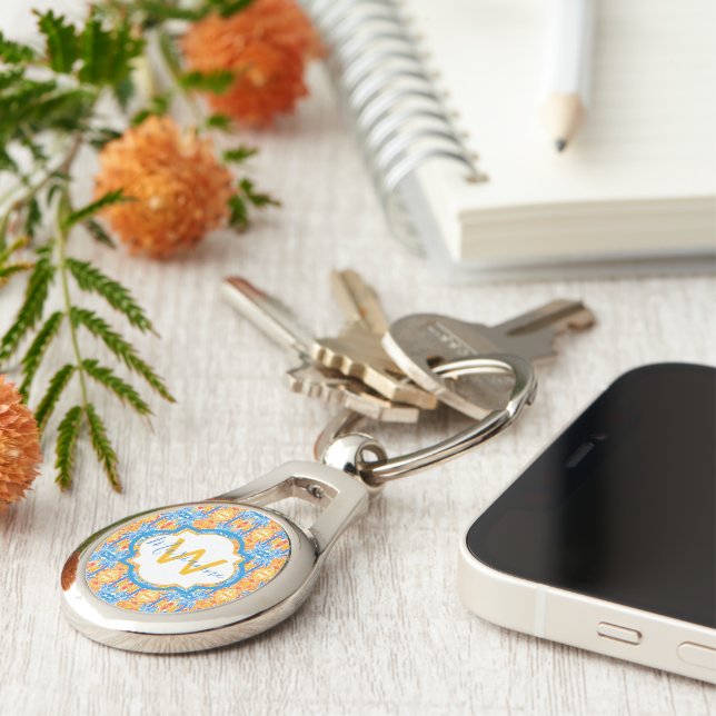 Marianne Mosaic Key Chain Schlüsselanhänger (Seite)