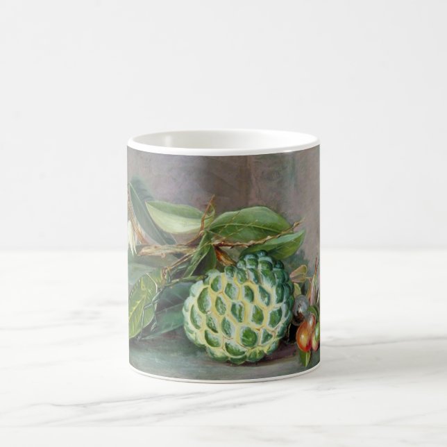 Marianne North - Custard Apple Art Kaffeetasse (Mittel)