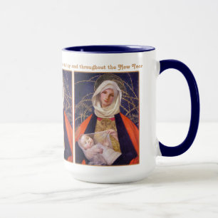Marianne Stokes Madonna CC0510 Weihnachtsfeier Tas Tasse