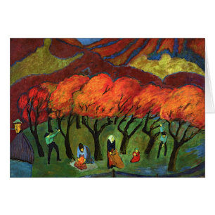 Marianne von Werefkin - Fruchternte im Berg