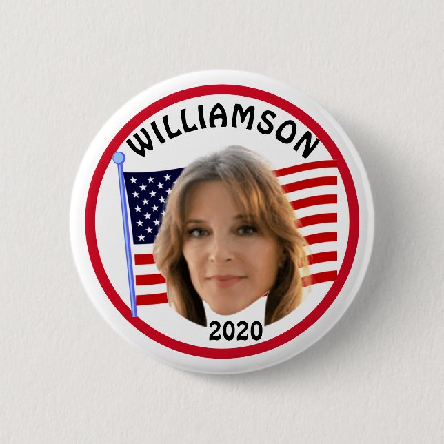 Marianne Williamson 2020 Button (Vorderseite)