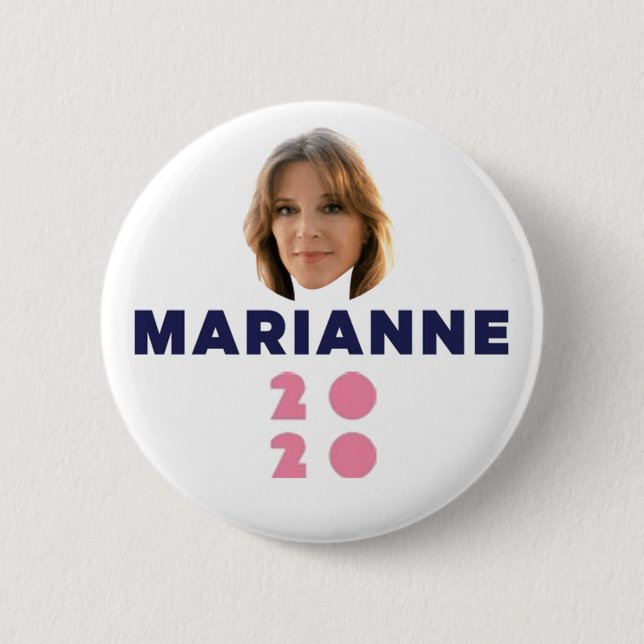 Marianne Williamson 2020 Button (Vorderseite)