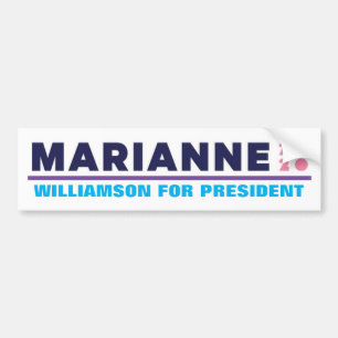 Marianne Williamson für Präsident 2020 Autoaufkleber