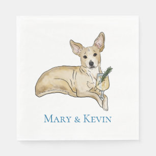 Marias Hund Napkins chiwawa Serviette