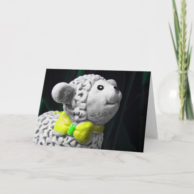 Marias Lamm Karte (Vorderseite)