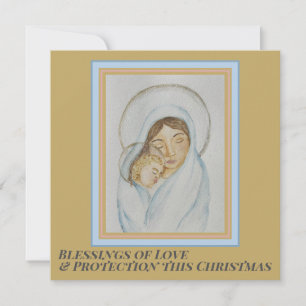 Marias Mantel Weihnachtskarte Feiertagskarte