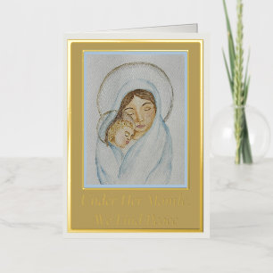 Marias Mantle Foil Weihnachtskarte