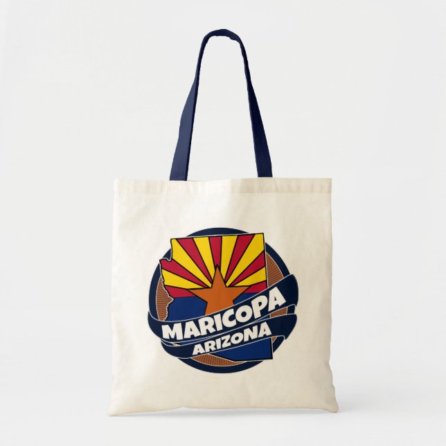Maricopa Arizona Fahne platzte Tasche (Vorne)