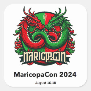 MaricopaCon 2024 Sticker (Drachen)