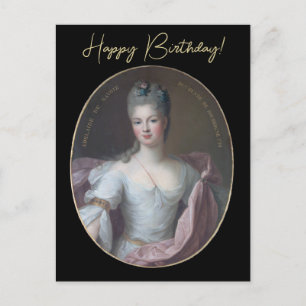 Marie Adélaïde de Savoie Happy Birthday Postkarte