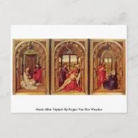 Marie Altar Triptych von Rogier Van der Weyden