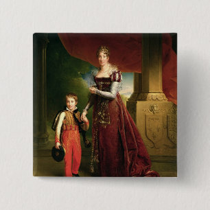 Marie Amelie de Bourbon Button