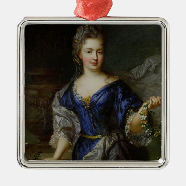 Marie-Anne de Bourbon Prinzessin von Conti Ornament Aus Metall (Vorne)