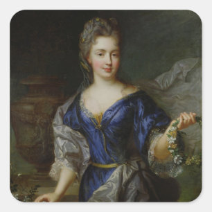 Marie-Anne de Bourbon Prinzessin von Conti Quadratischer Aufkleber