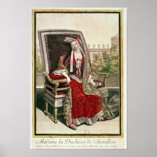 Marie-Anne Mancini Duchess von Bouillon Poster