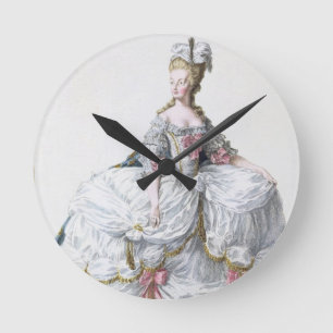 Marie Antoinette (1752-93) from 'Receuil des Estam Runde Wanduhr